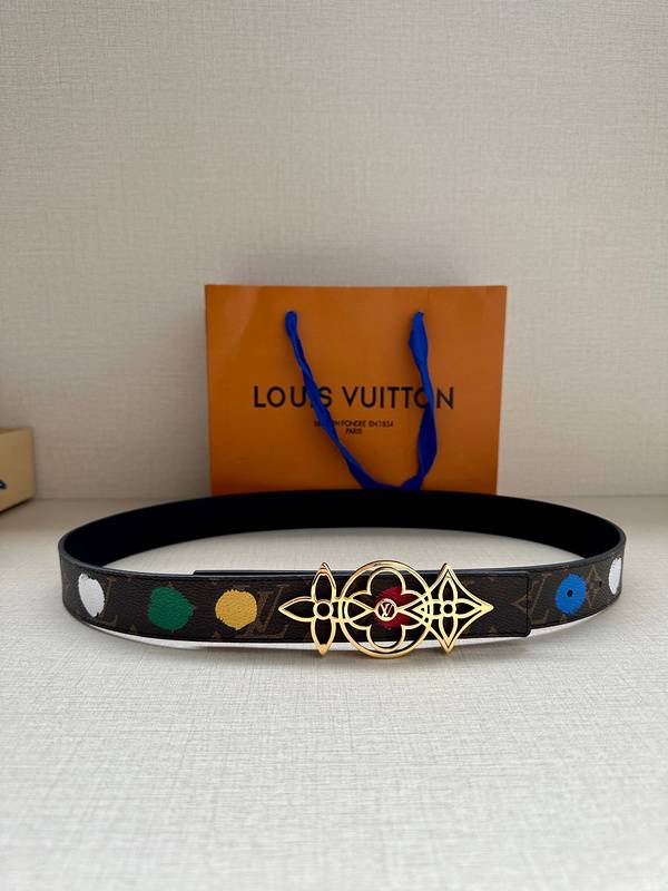 Louis Vuitton Woman Belt 'Brown' - Banlieue91