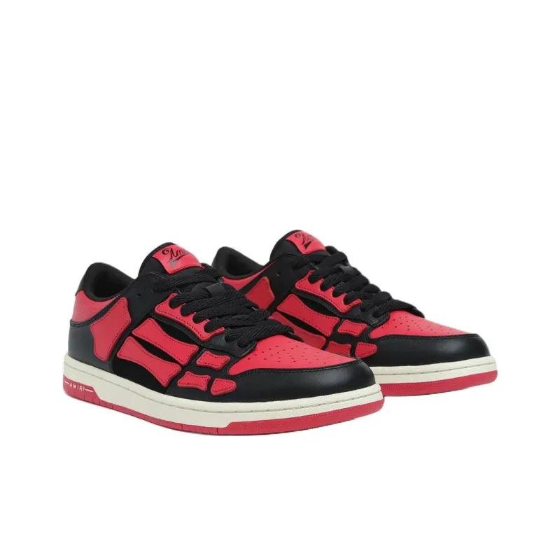 AMIRI Skel Top Low Low Top Skateboard Shoes Men's Red