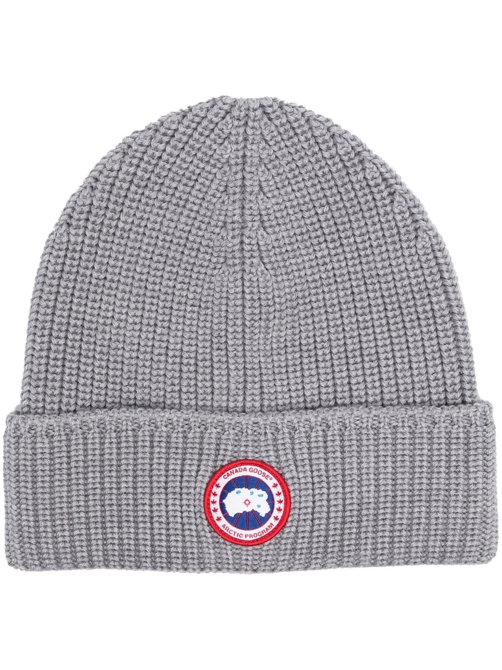 CANADA GOOSE Logo Wool Beanie for Men - Banlieue91 -