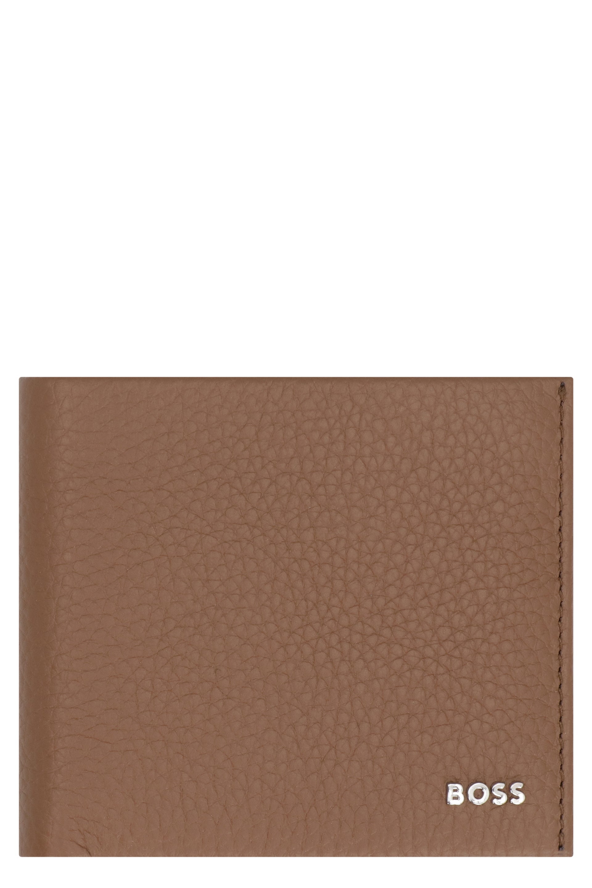 BOSS Grainy Leather Mini Wallet with Card Slots - Banlieue91 -