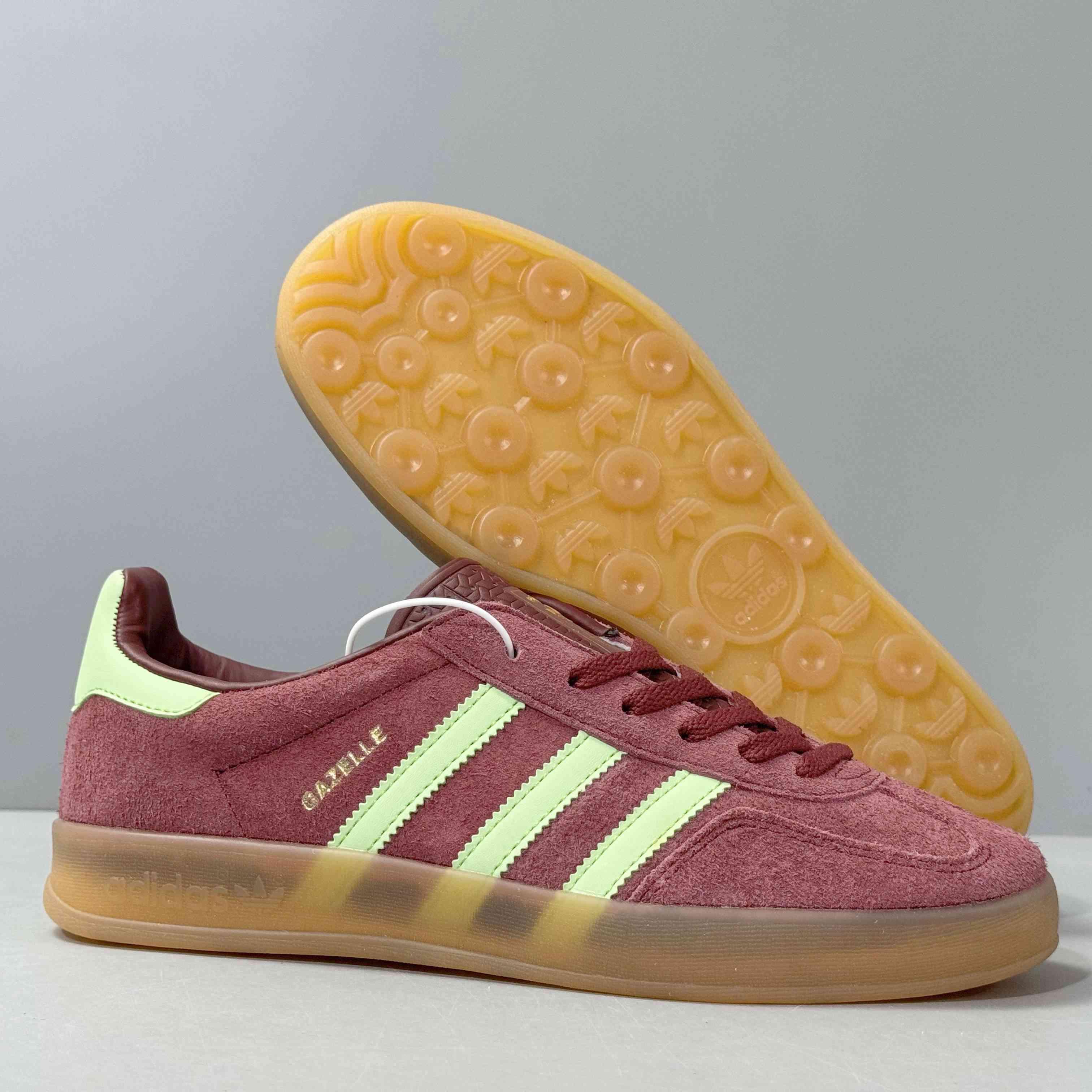 Adidas Originals Gazelle Indoor 'Shadow Red Semi Spark Green' - Banlieue91