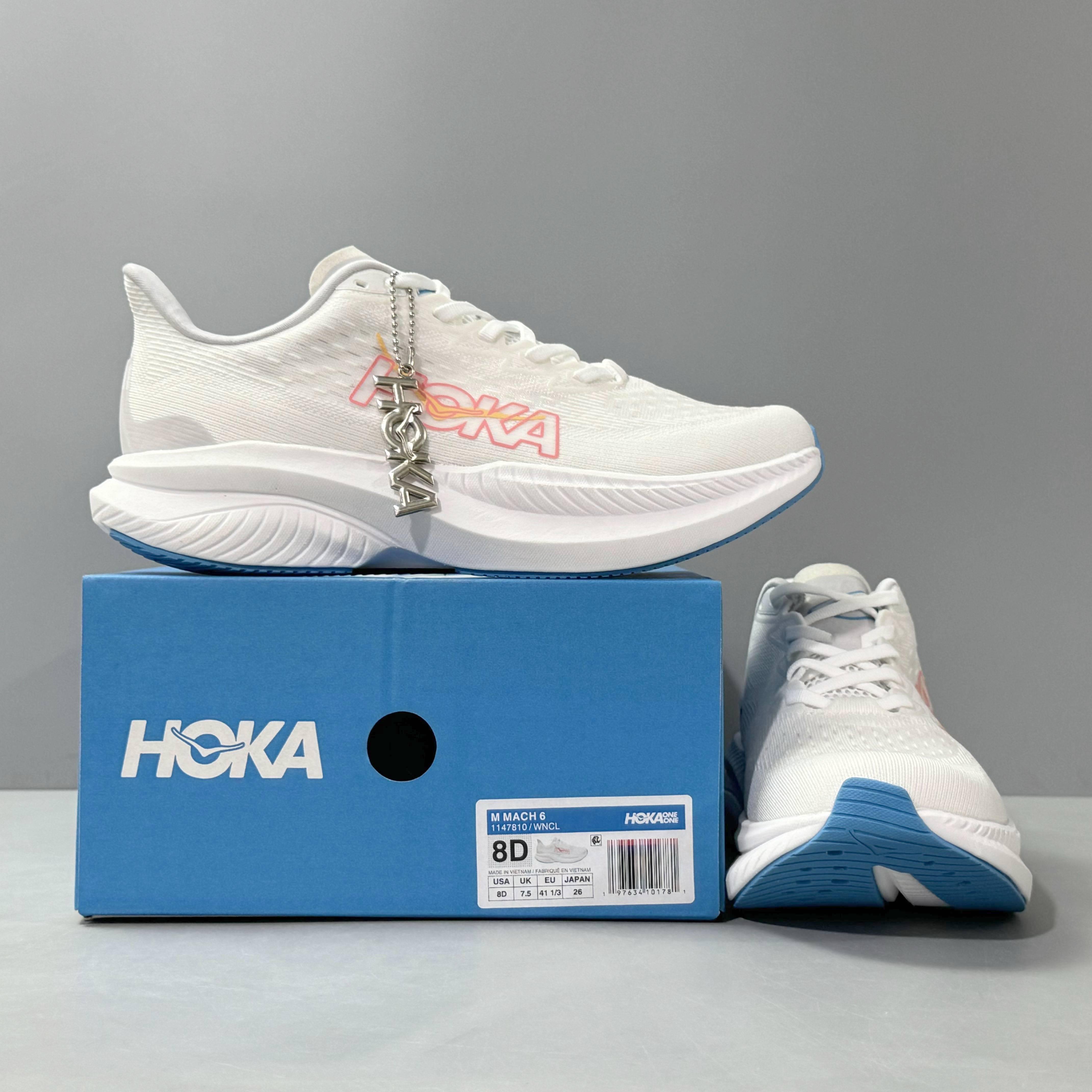 Hoka One One Mach 6 'White Nimbus Cloud' - Banlieue91