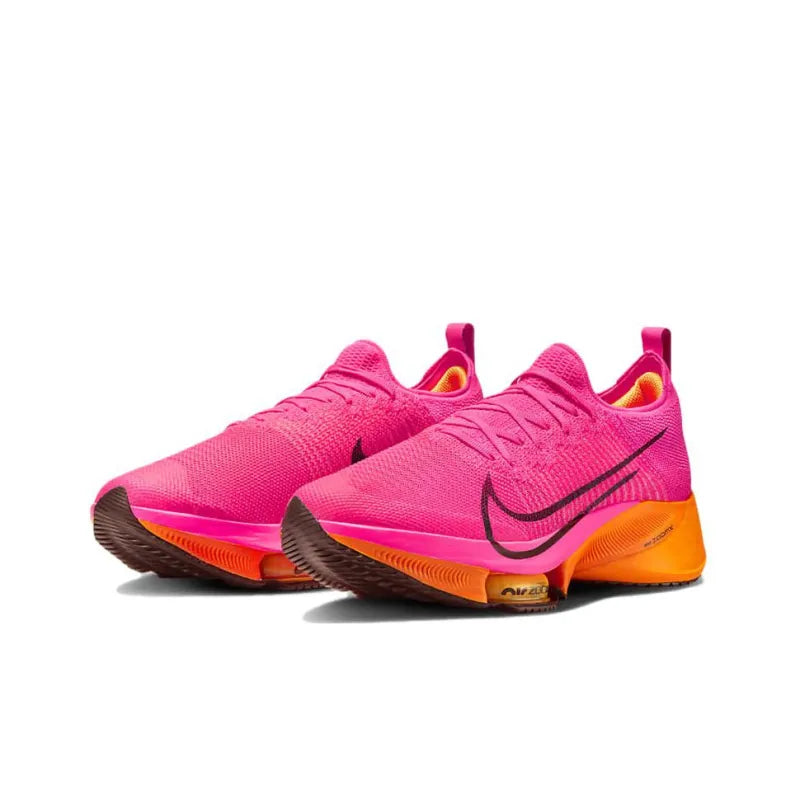 Nike Air Zoom Tempo Next% Flyknit Hyper Pink Laser Orange - Banlieue91 -