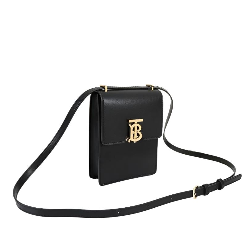 BURBERRY Valencia Tb Leather Crossbody Pouch