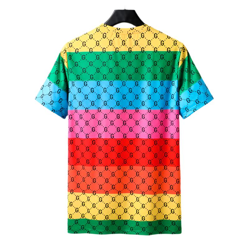 Gucci T-Shirt Without Collar 'Multicolor' - Banlieue91