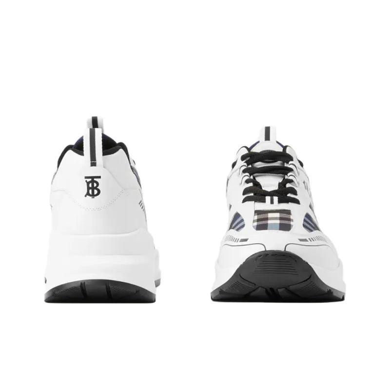 Burberry Low Top Sports Casual Shoes White Blue - Banlieue91 -