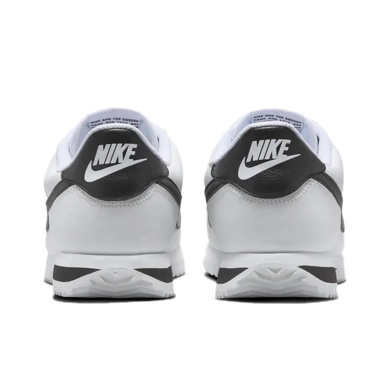 Nike Cortez Leather White Black - Banlieue91 -