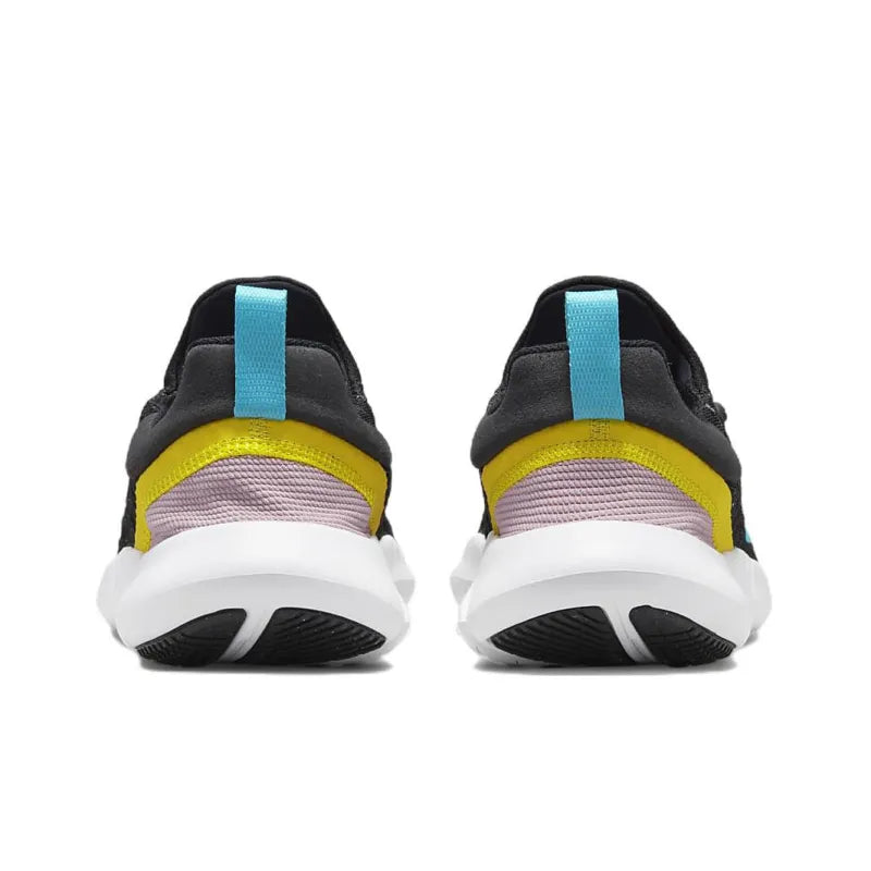 Nike Free Run 5.0 Dark Smoke Grey Vivid Sulfur Chlorine Blue - Banlieue91 -