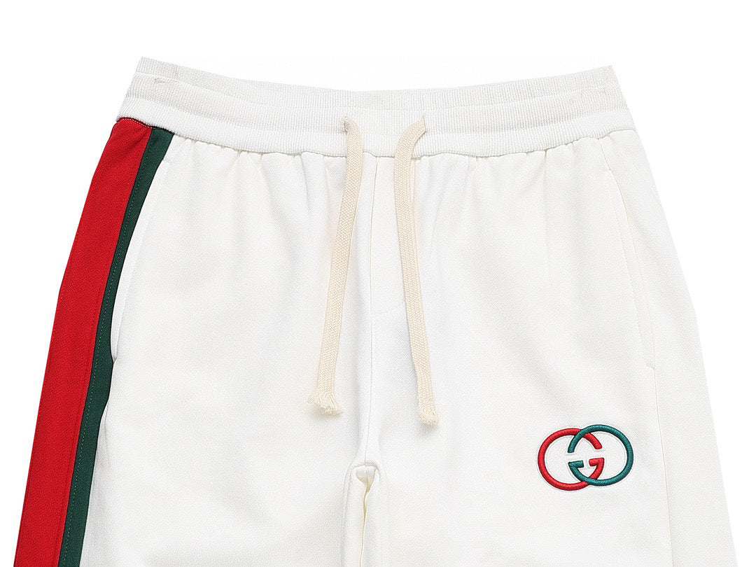 Gucci Long Pant 'White/Red/Green' - Banlieue91