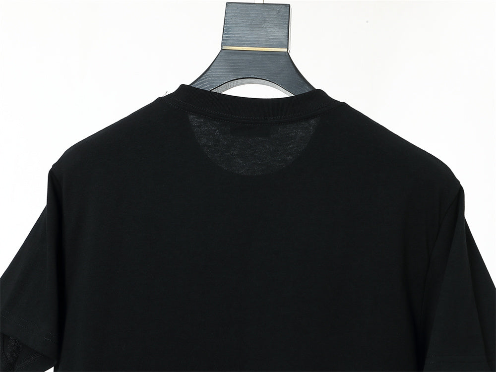 Fendi T-Shirt without Collar 'Black-Yellow' - Banlieue91