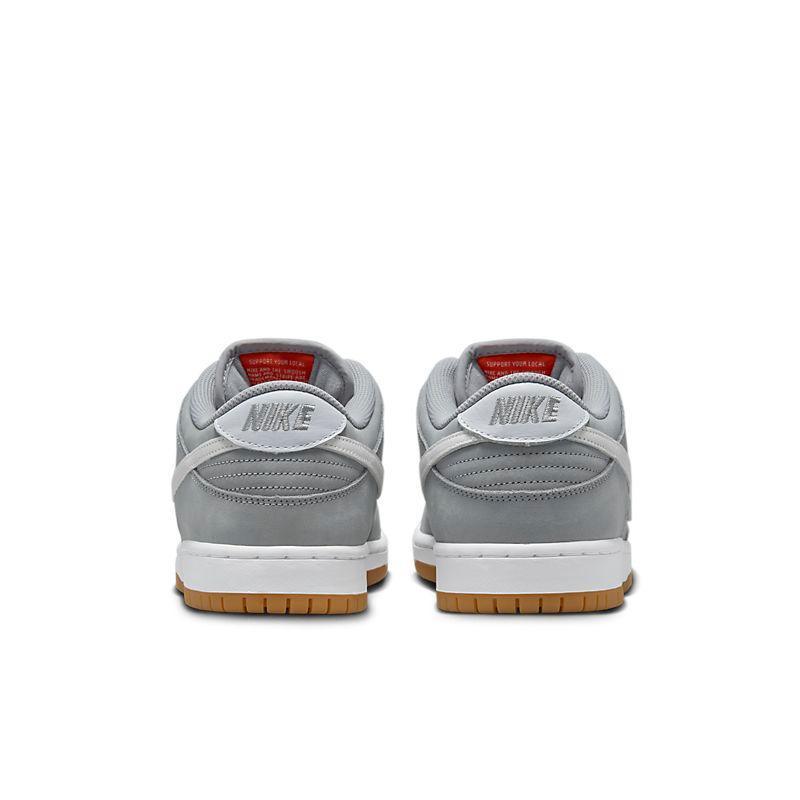 Nike SB Dunk Low 'Pro ISO Orange Label Wolf Grey Gum' - Banlieue91