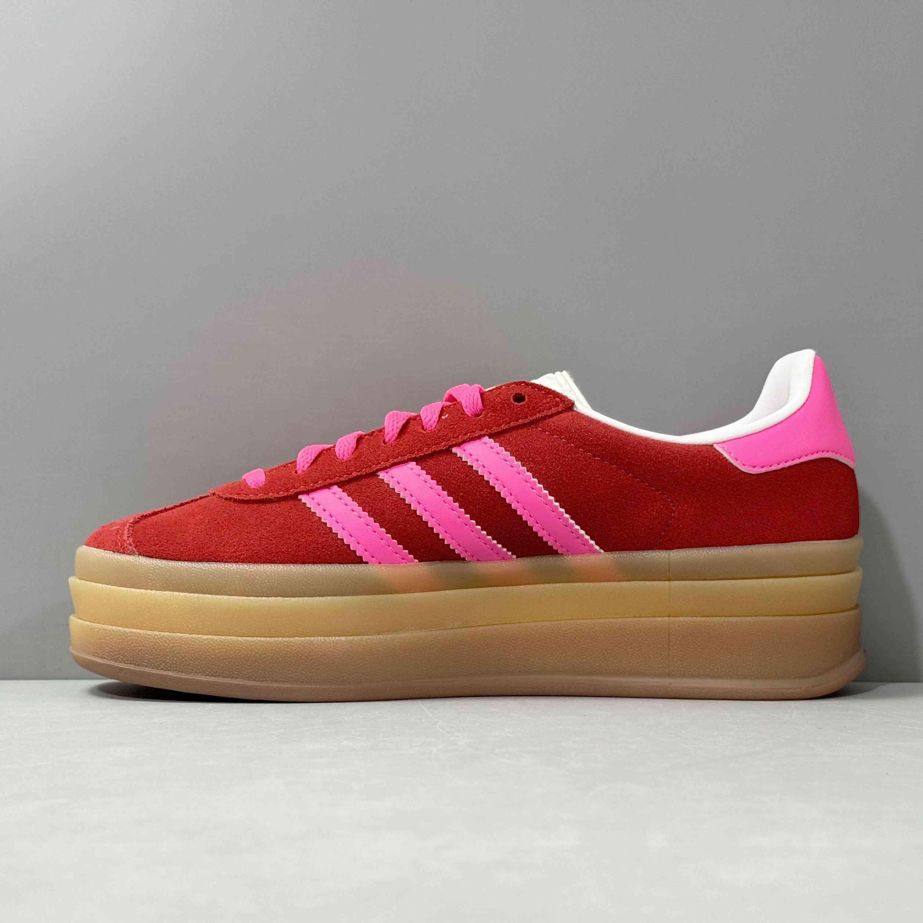 Adidas Originals Gazelle Bold 'Collegiate Red Lucid Pink' - Banlieue91