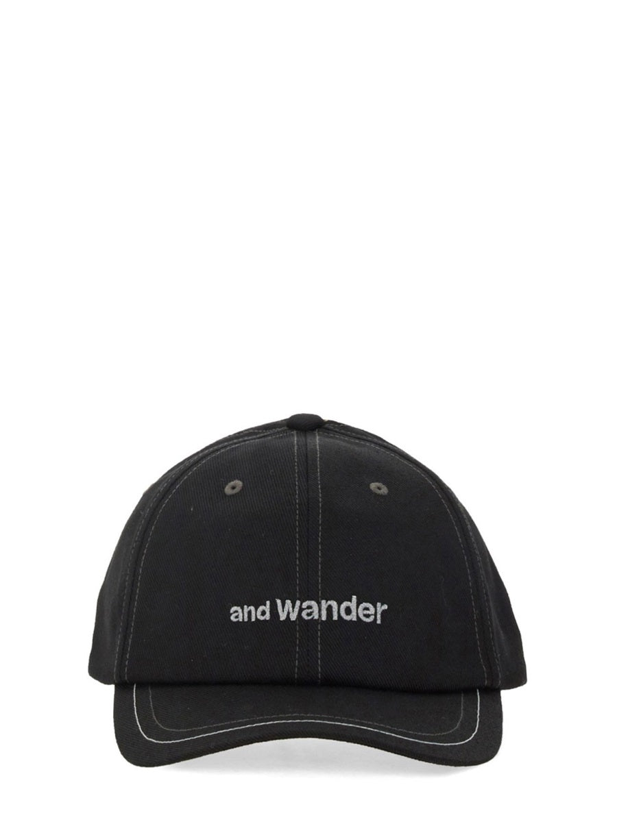 AND WANDER Classic Logo Baseball Hat for Men - Banlieue91 -