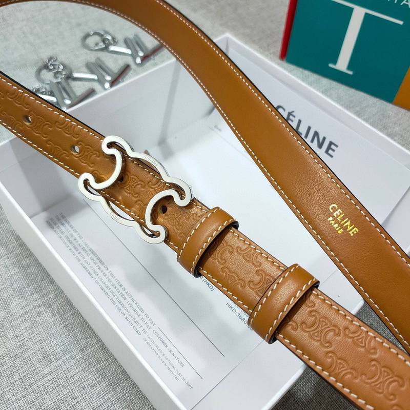 Celine Women Belt 'Brown' - Banlieue91