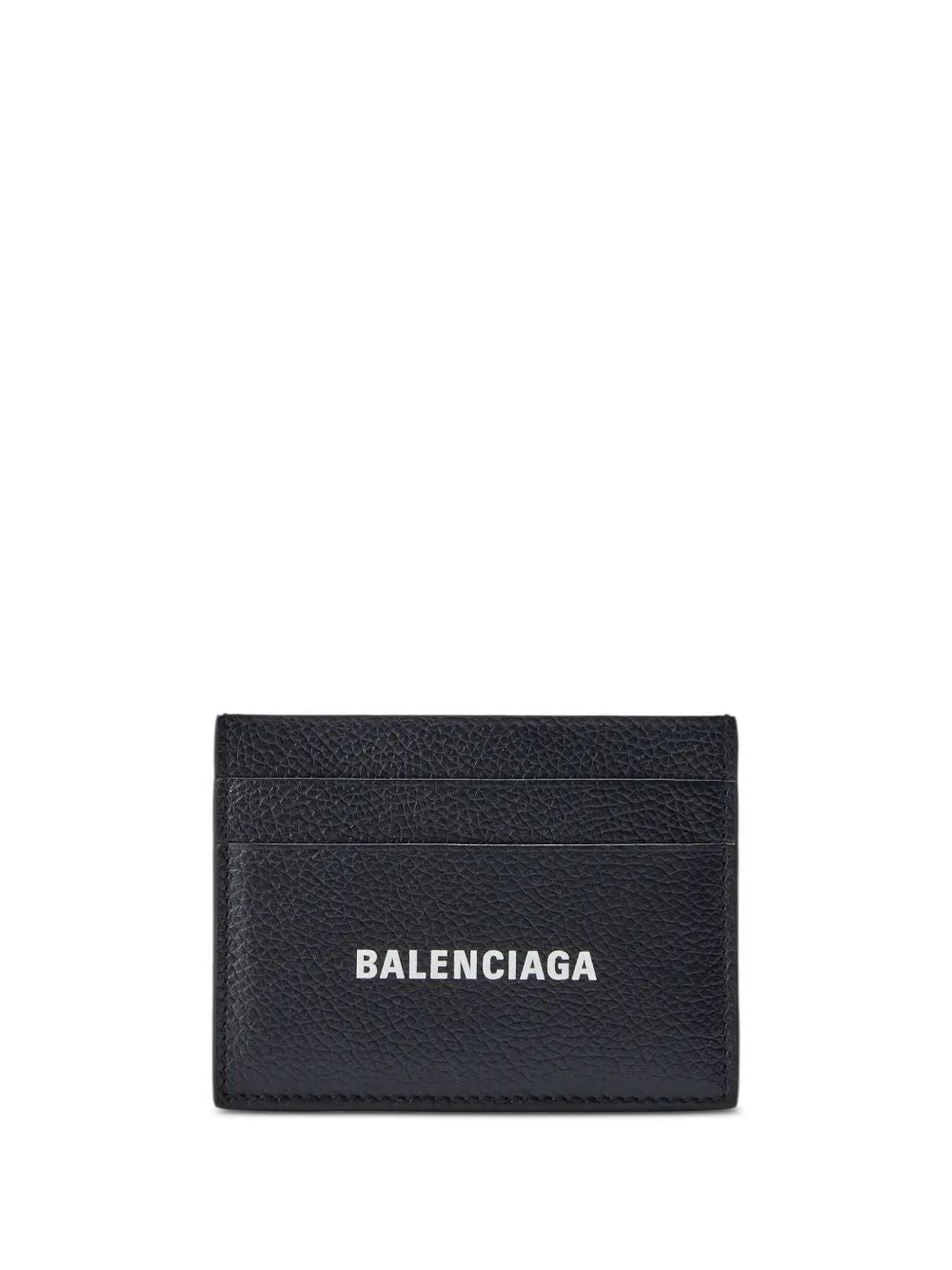 BALENCIAGA Grained Calfskin Cash Cardholder - 7.5x10cm - Banlieue91 -