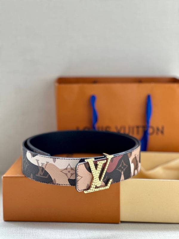 Louis Vuitton LV Initials Reversible Belt 'Brown' - Banlieue91