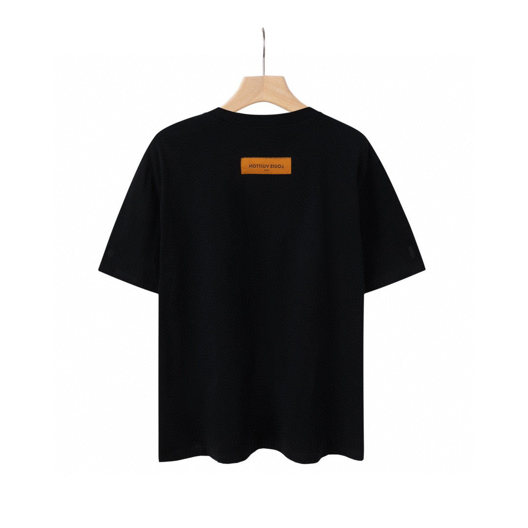 Louis Vuitton T-Shirt Without Collar 'Black' - Banlieue91