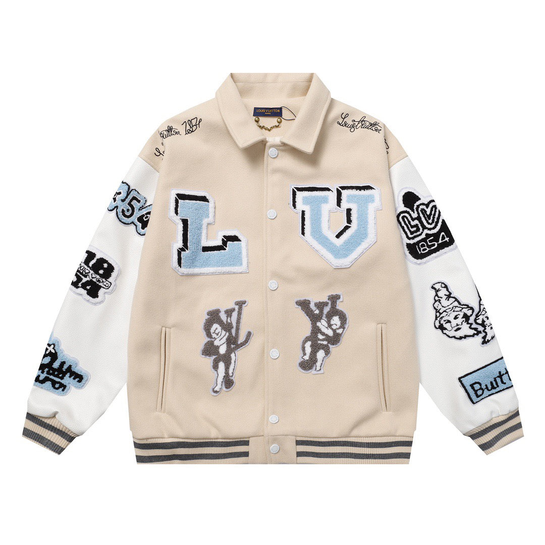 Louis Vuitton Bugs Bunny Letterman Varsity Jacket - Banlieue91