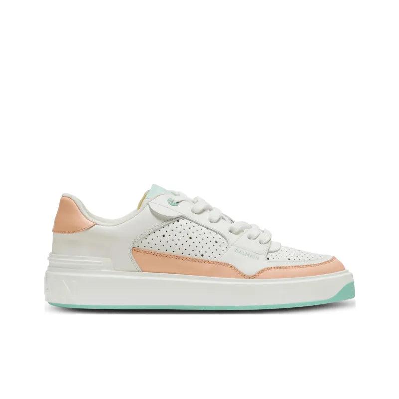 BALMAIN B-Court Flip Leather Sneakers - Banlieue91 -