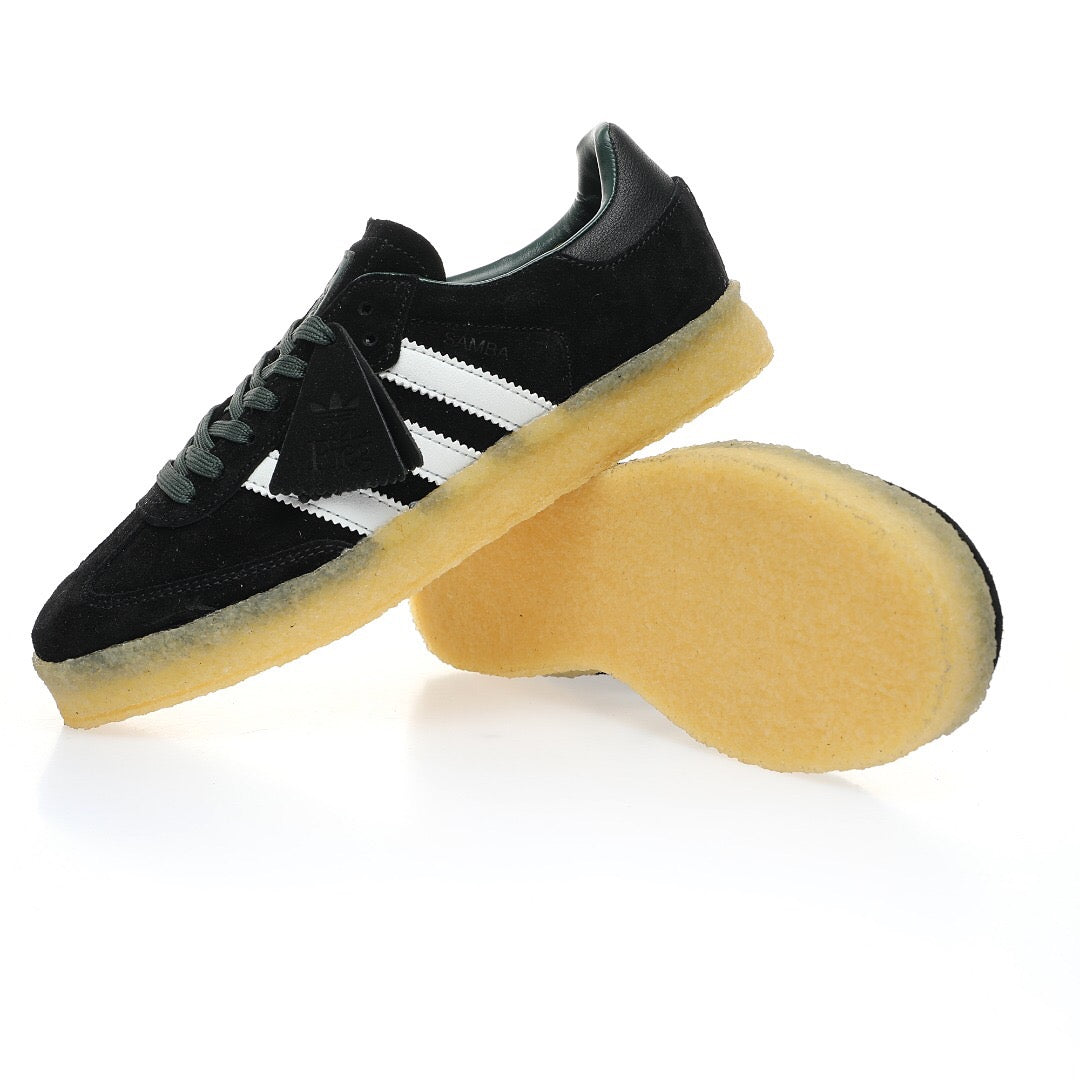 Adidas Originals Clarks 8th Street Samba By Ronnie Fieg Chalk 'Shadow Green' - Banlieue91 -