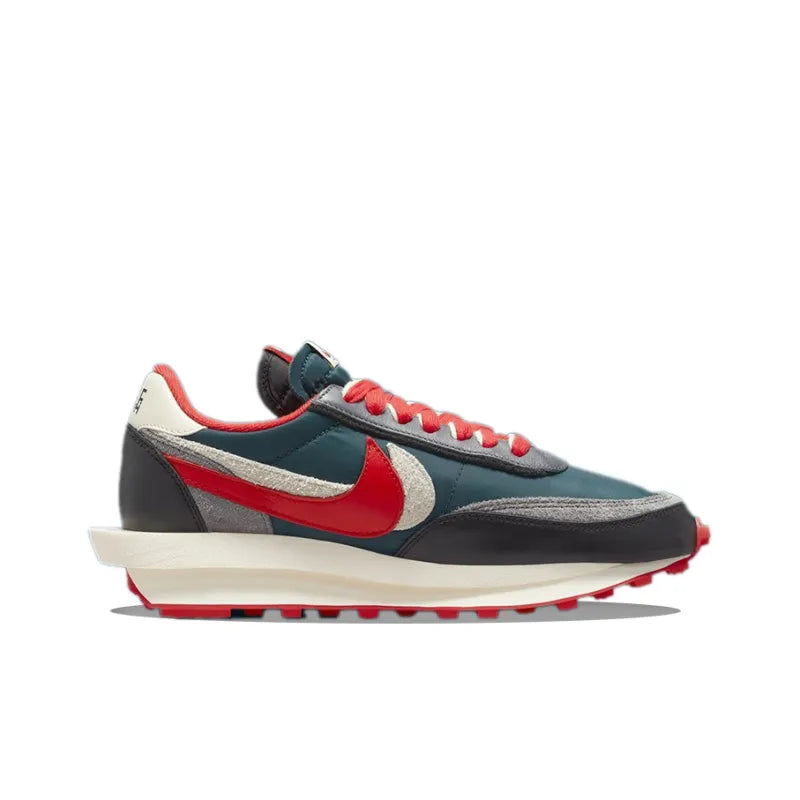 Nike LD Waffle Sacai Undercover Midnight Spruce University Red - Banlieue91 -