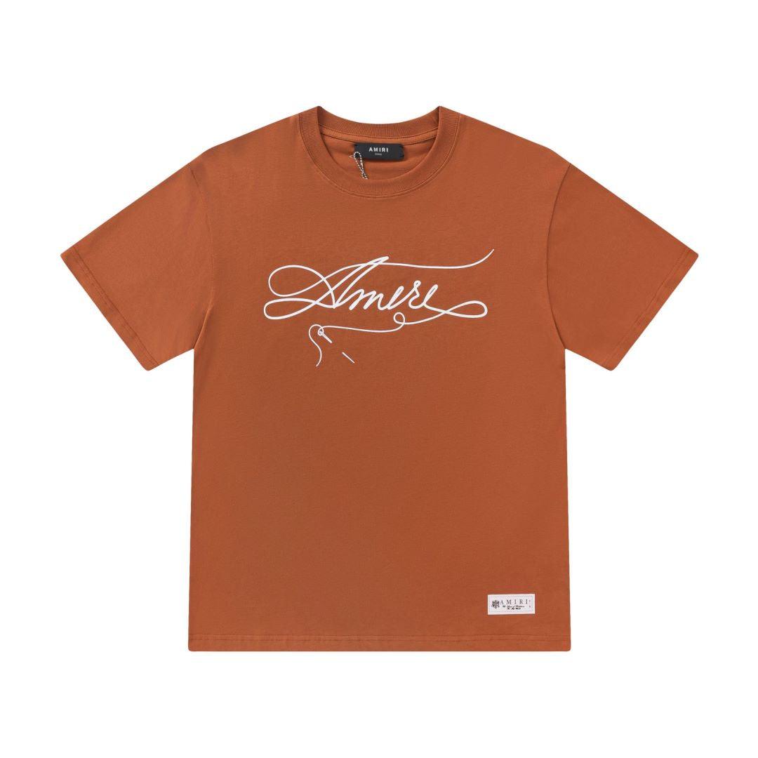 Amiri Clay T-Shirt Without Collar - Banlieue91