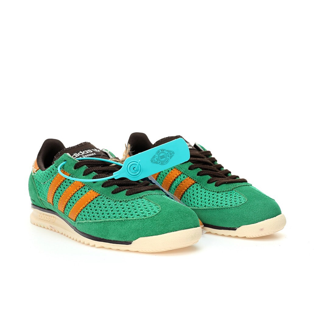 Wales Bonner X Adidas Originals SL72 Knit 'Green' - Banlieue91 -