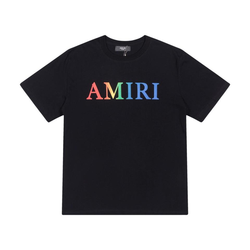 Amiri Black T-Shirt Without Collar - Banlieue91