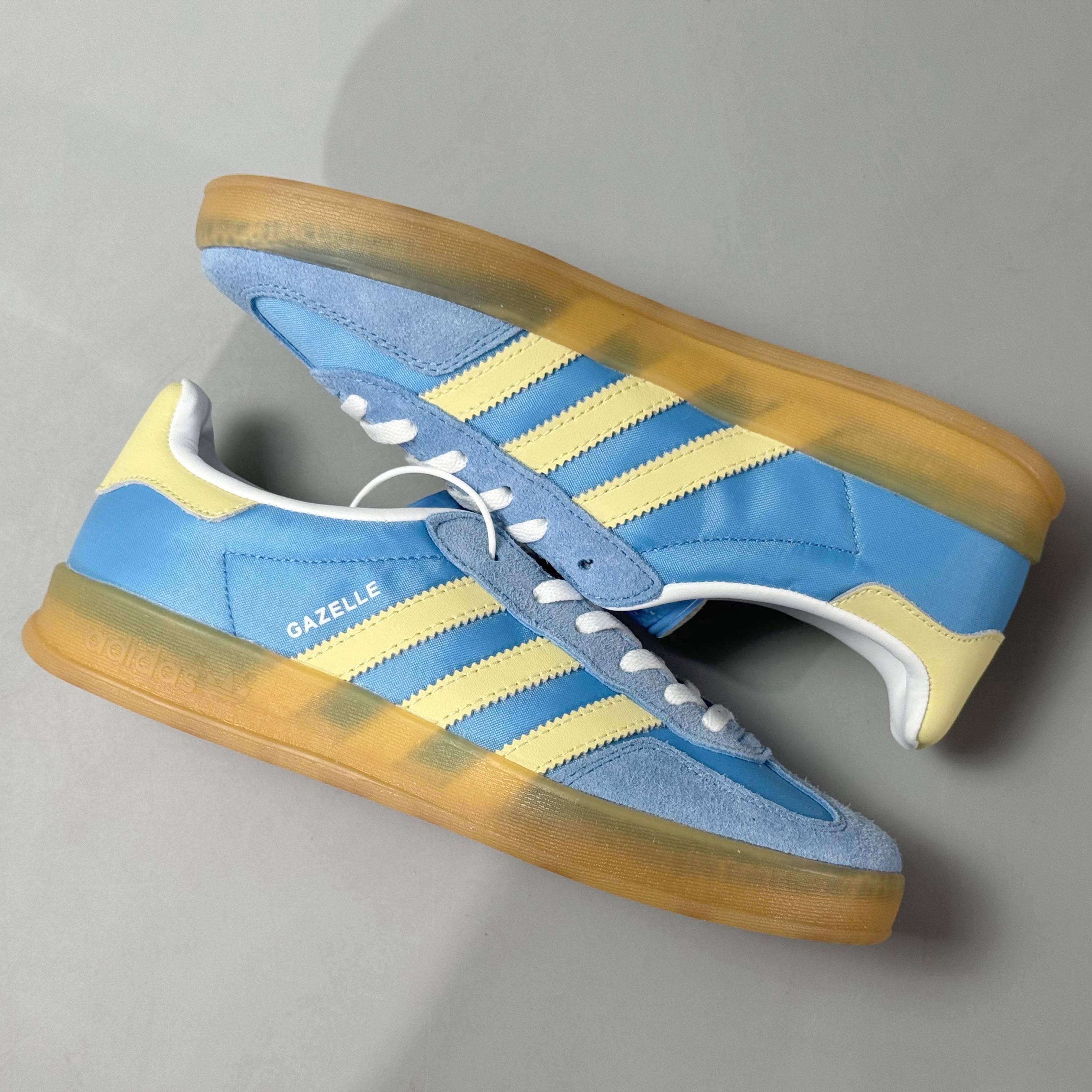 Adidas Originals Gazelle Indoor 'Blue Burst Yellow' - Banlieue91