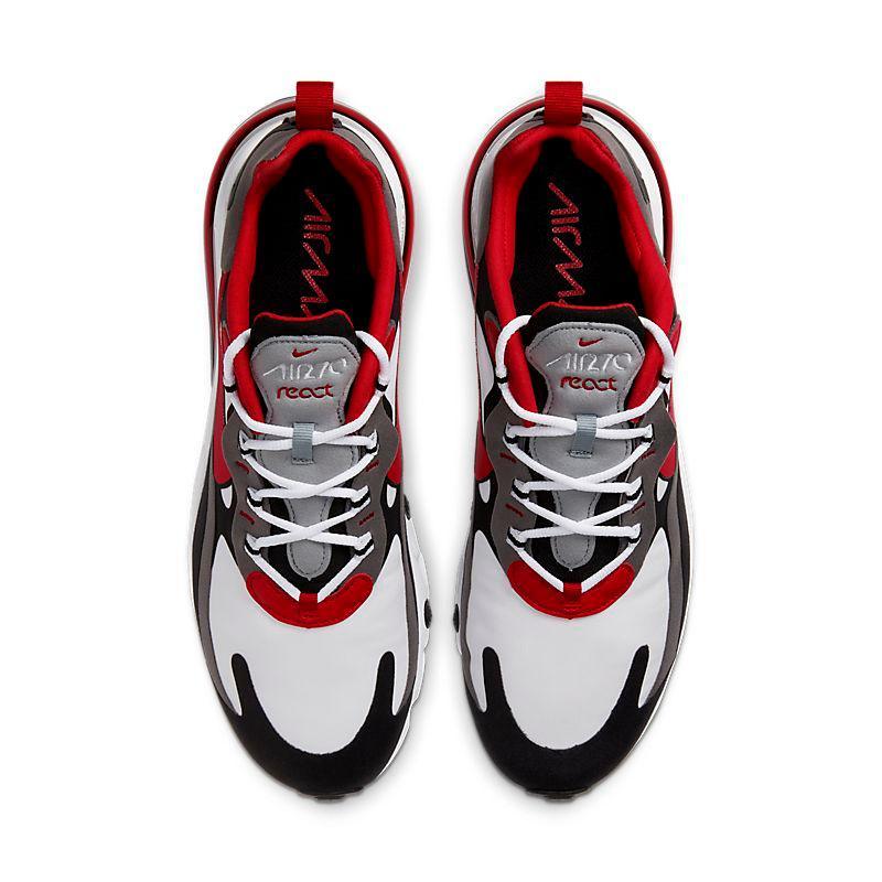 Nike Air Max 270 React 'Black Iron Grey University Red' - Banlieue91