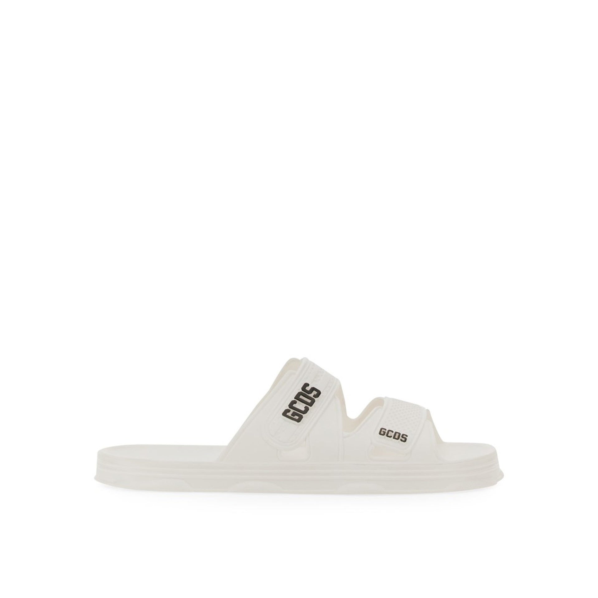Gcds Rubber Logo Flats Sandals - Banlieue91 -