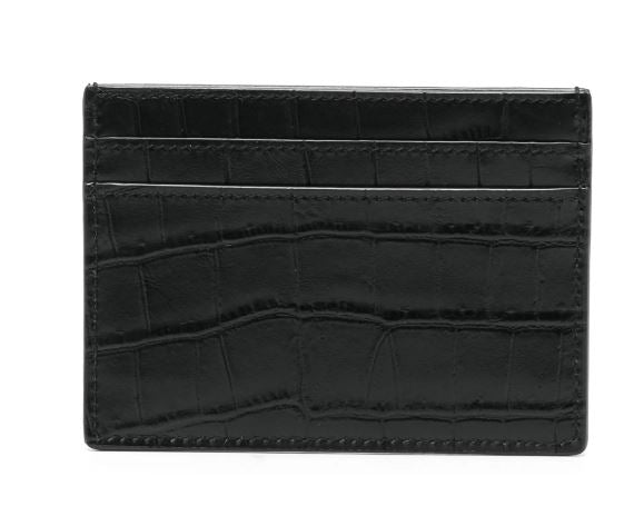 SAINT LAURENT Mini Leather Wallet for Men - Banlieue91 -
