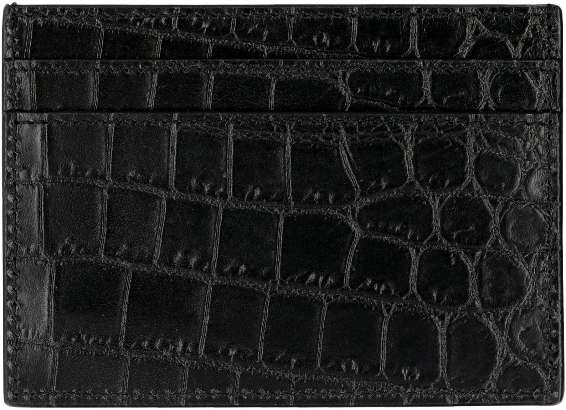 SAINT LAURENT Mini Leather Wallet for Men - Banlieue91 -