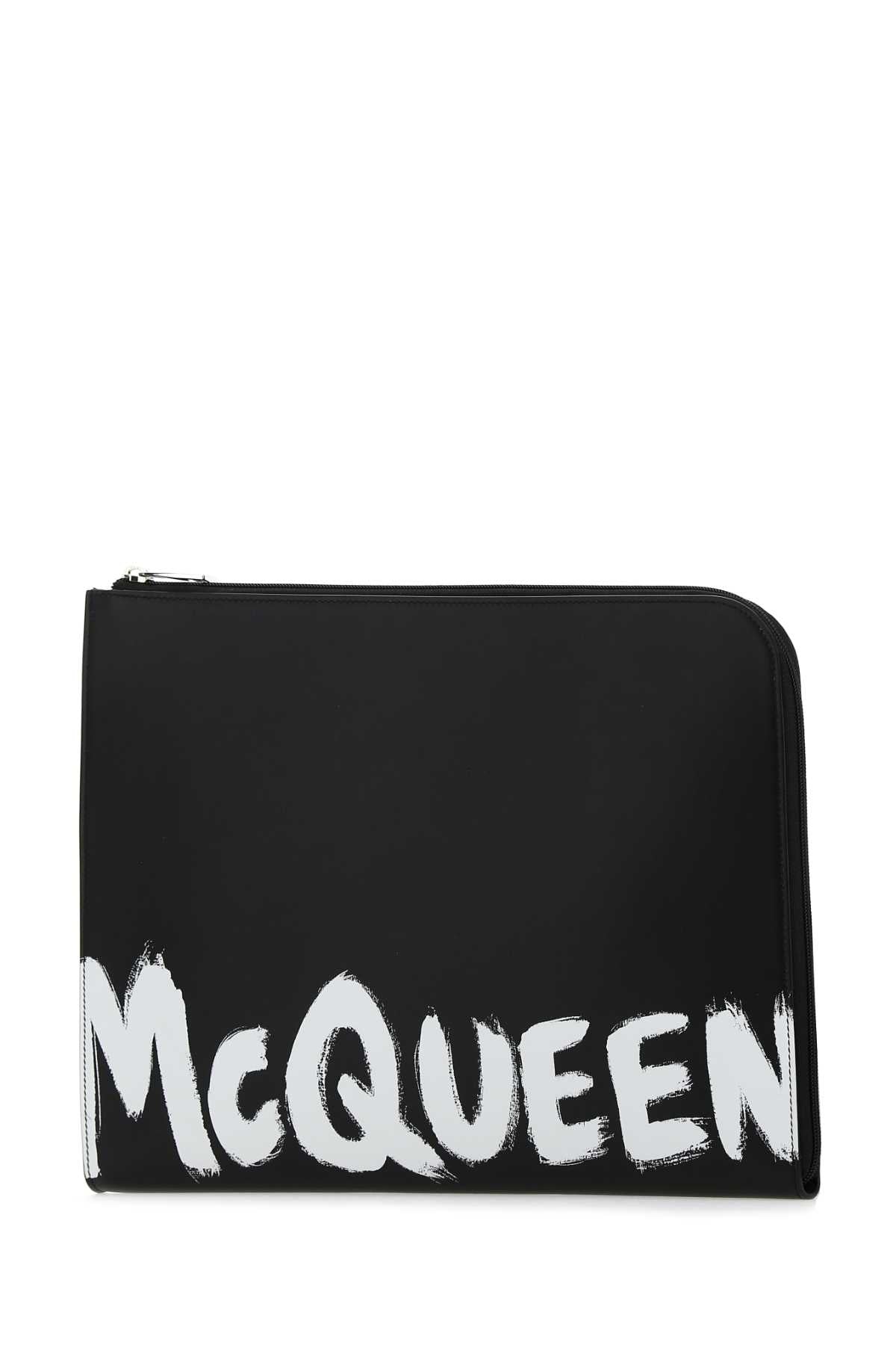 ALEXANDER MCQUEEN Mini Leather Document Holder - Banlieue91 -