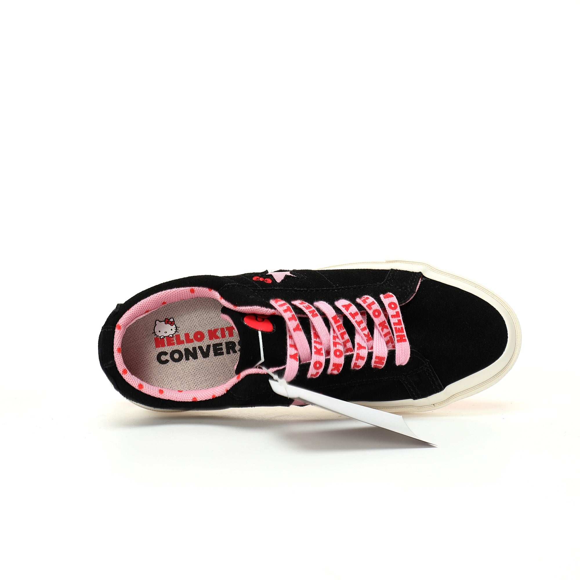 Hello Kitty x Converse One Star Suede Low "Black Pink"