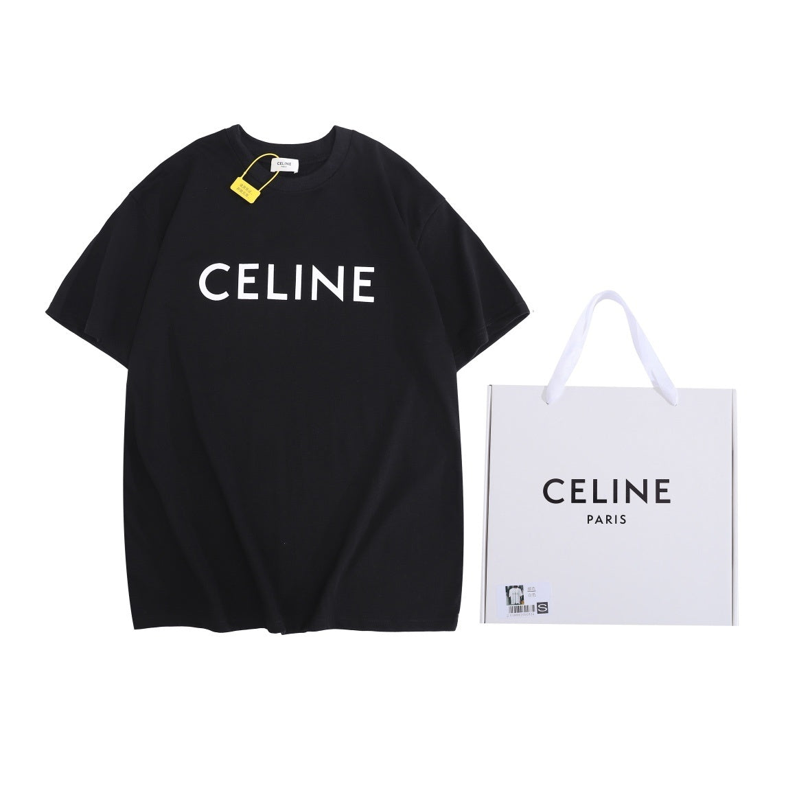 CELINE Paris Loose T-Shirt in Cotton Jersey - Banlieue91 -