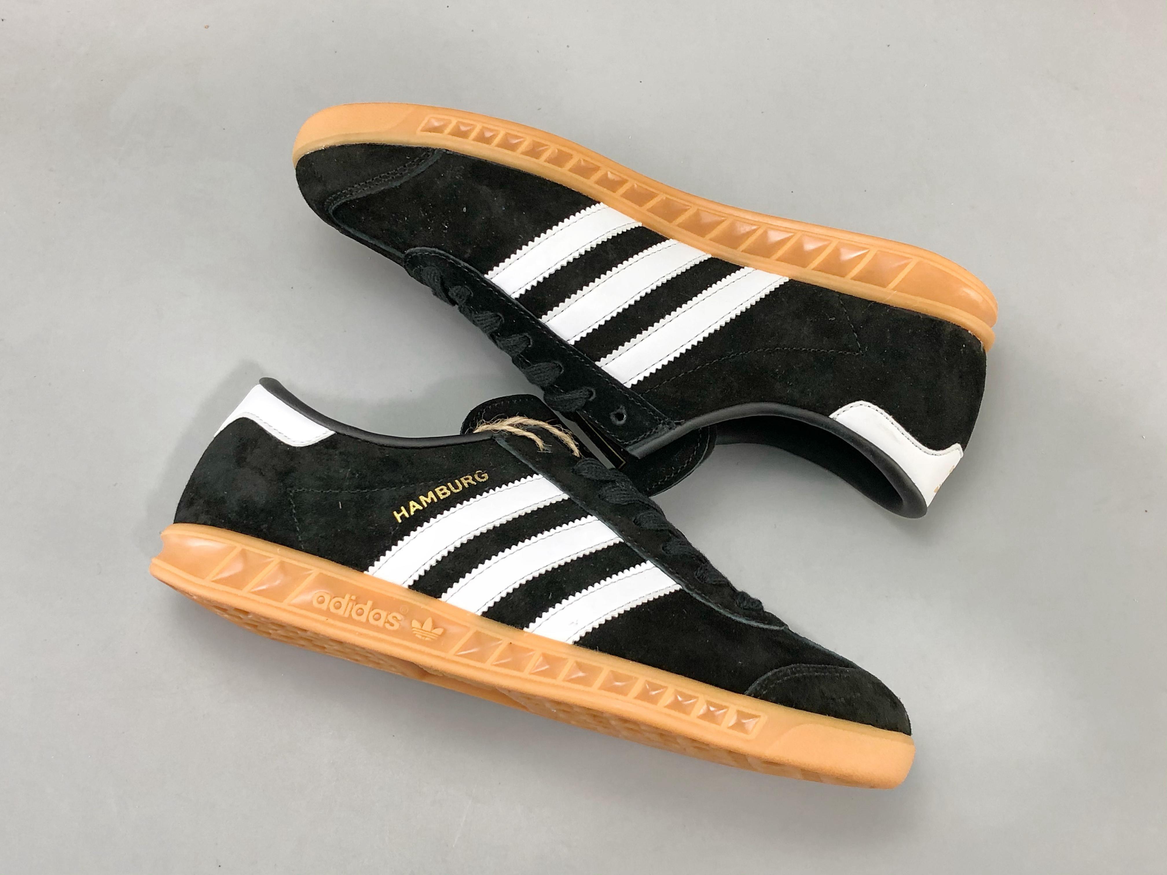 Adidas Originals Hamburg 'Black' - Banlieue91