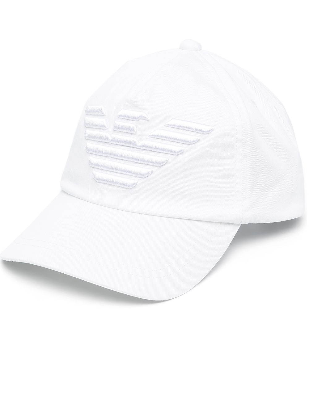 EMPORIO ARMANI Logo Baseball Cap with Curved Peak - Adjustable Fit - Banlieue91 -