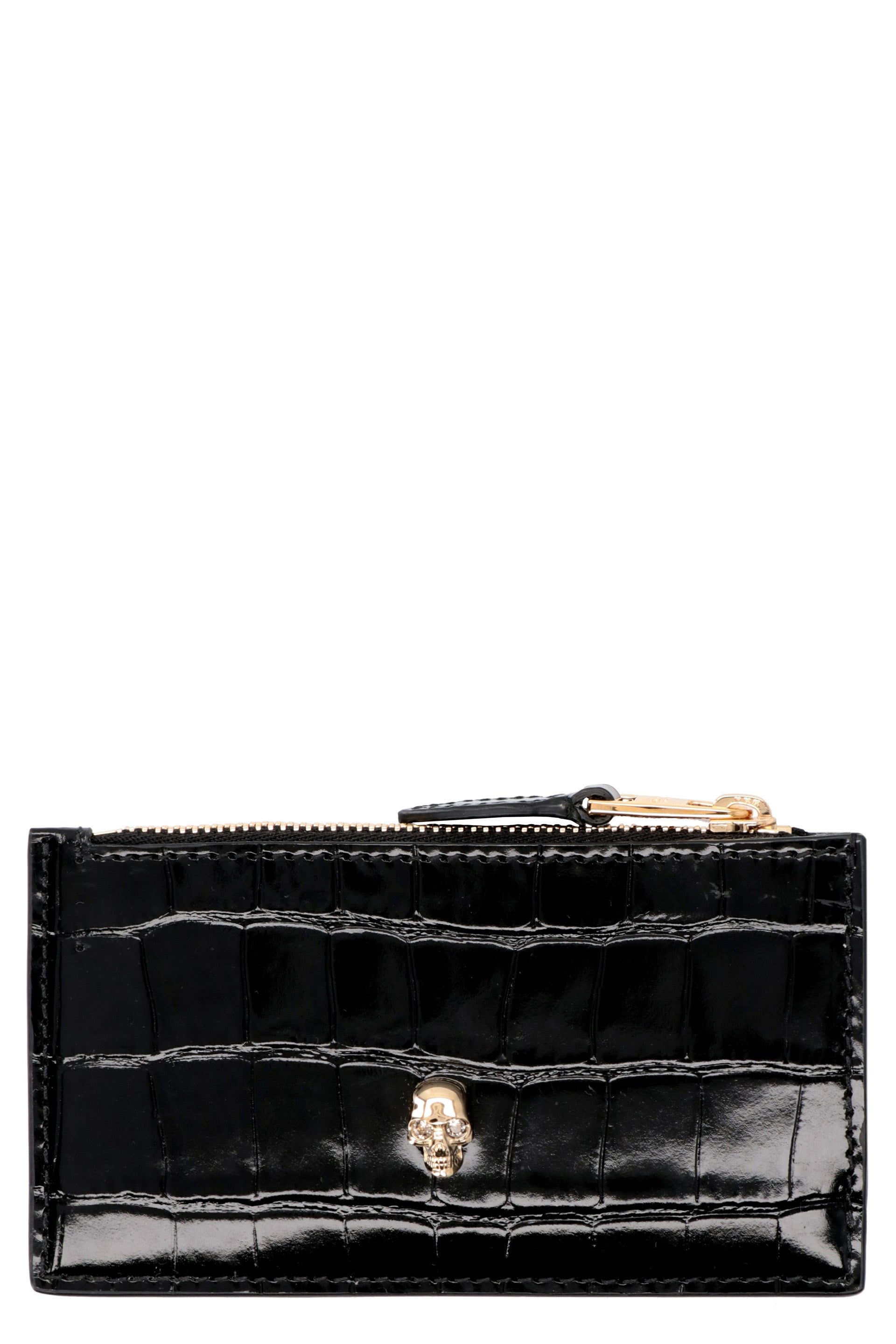 ALEXANDER MCQUEEN Mini Leather Card Holder - Banlieue91 -