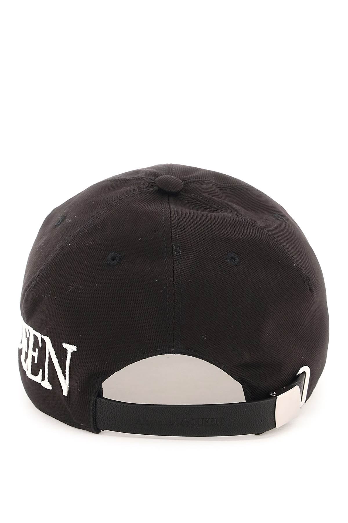 ALEXANDER MCQUEEN Classic Gabardine Baseball Cap - FW23 Edition - Banlieue91 -