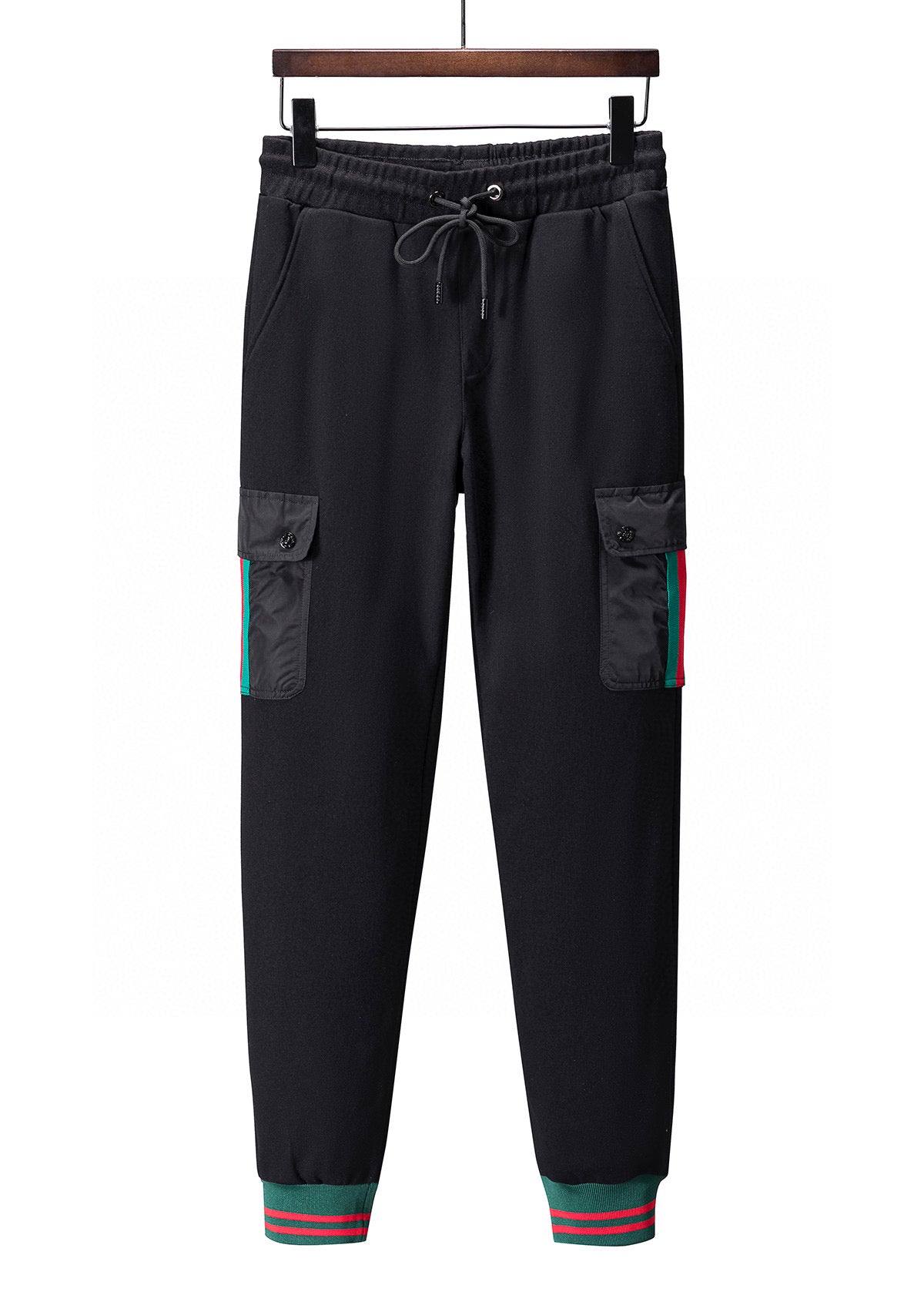 Gucci Long Pant 'Black/Green/Red'