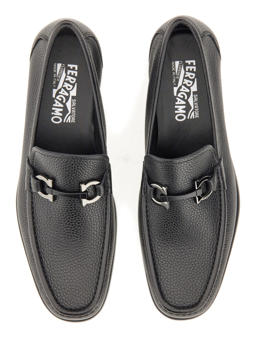 Ferragamo Ornament Gancini Hook Moccasins for Men - Banlieue91 -