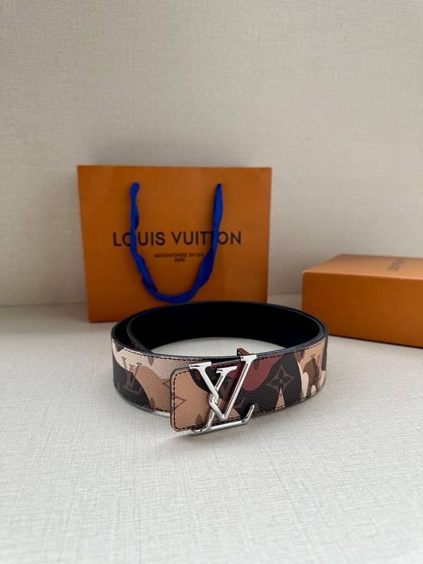 Louis Vuitton LV Initials Reversible Belt 'Brown' - Banlieue91