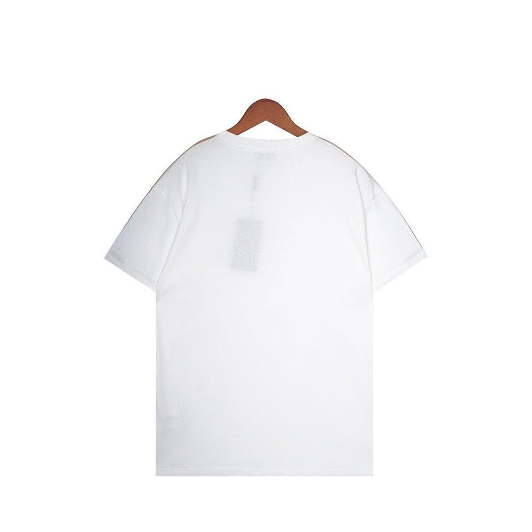 Fendi T-Shirt without Collar 'White & Brown' - Banlieue91