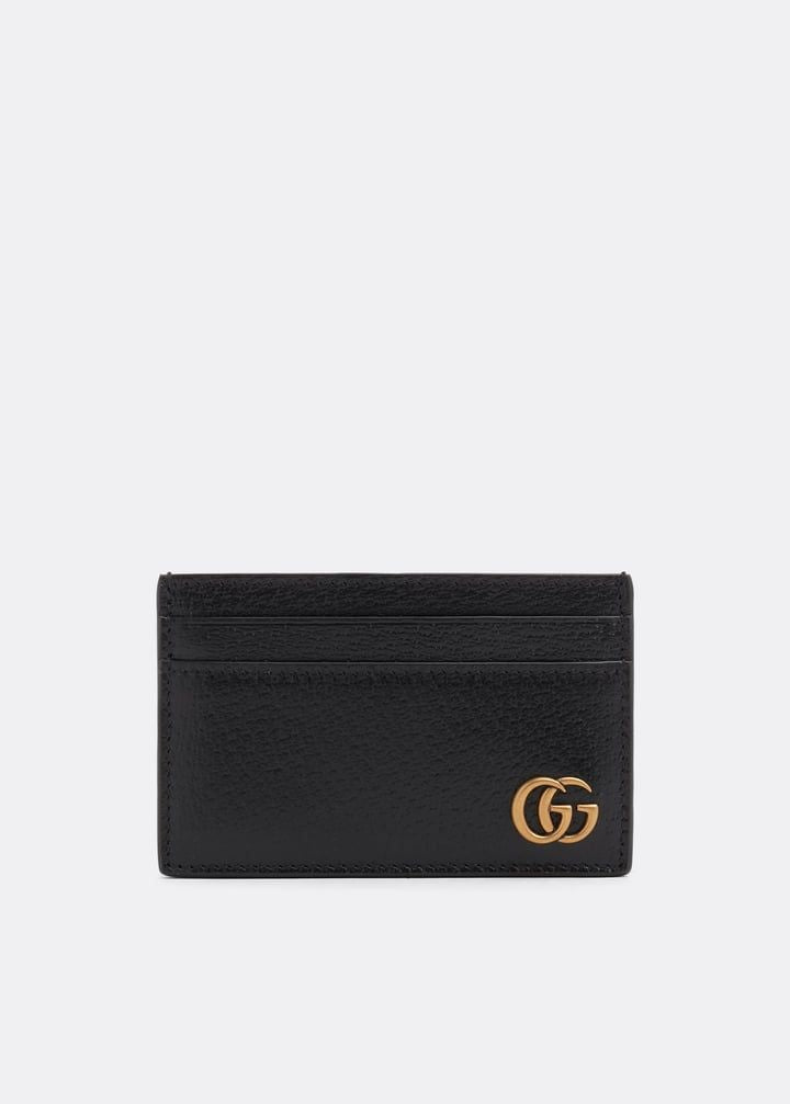 GUCCI Leather GG Marmont Mini Card Holder - Banlieue91 -