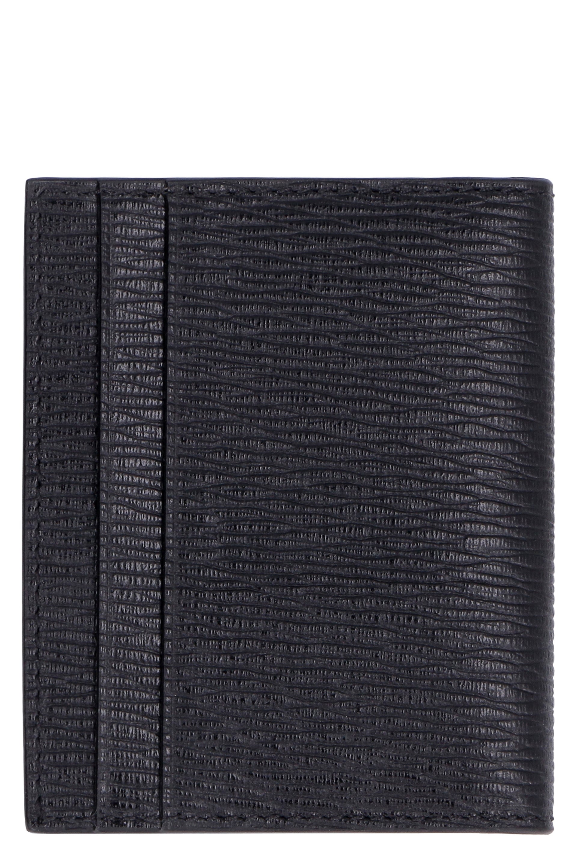 Ferragamo Leather Card Holder with Gancini Hook - 8cm x 10cm - Banlieue91 -