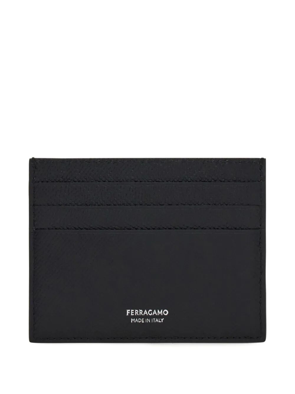 Ferragamo Mini Hammered Leather Card Holder - Banlieue91 -