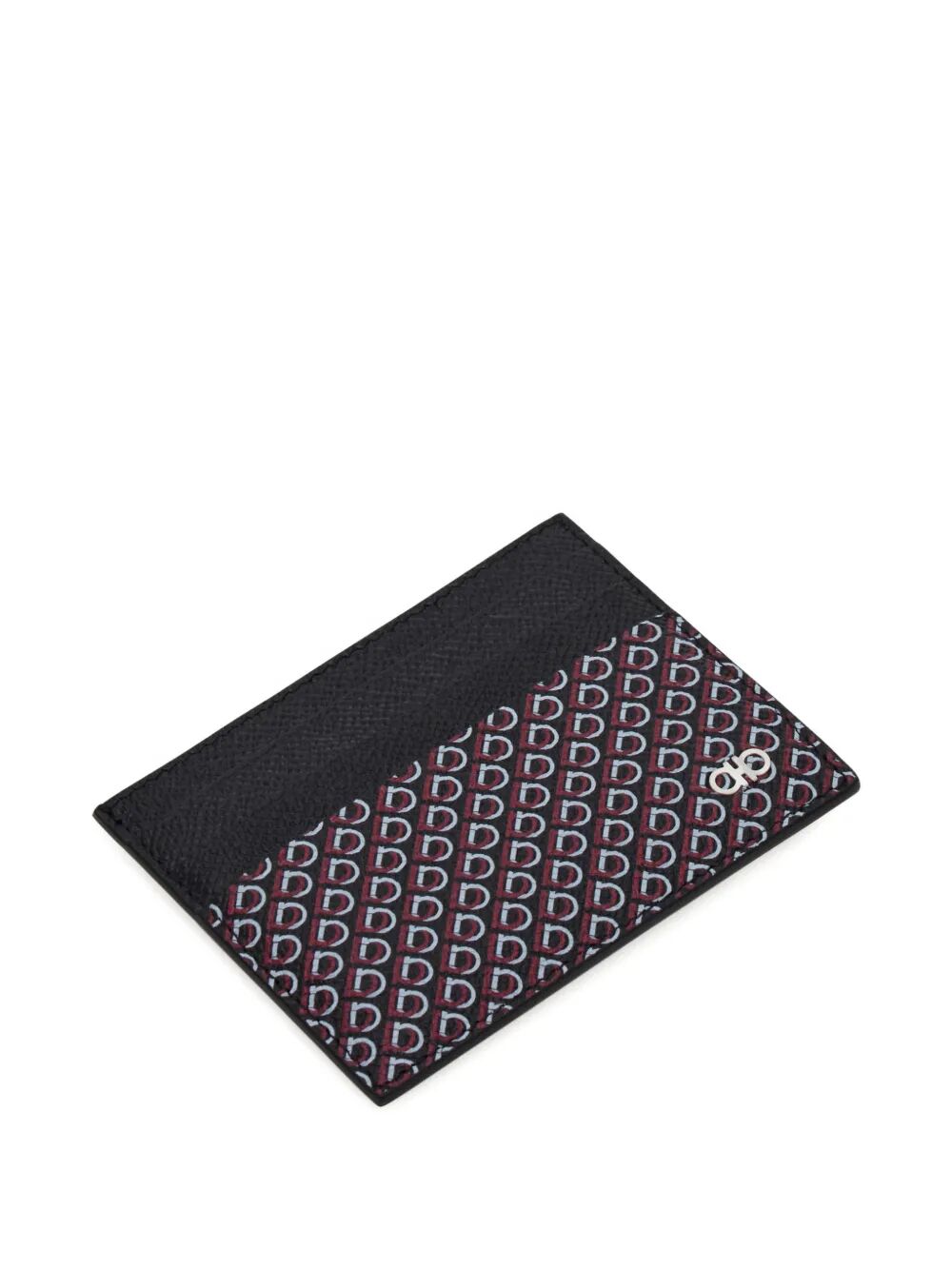 Ferragamo Mini Hammered Leather Card Holder - Banlieue91 -