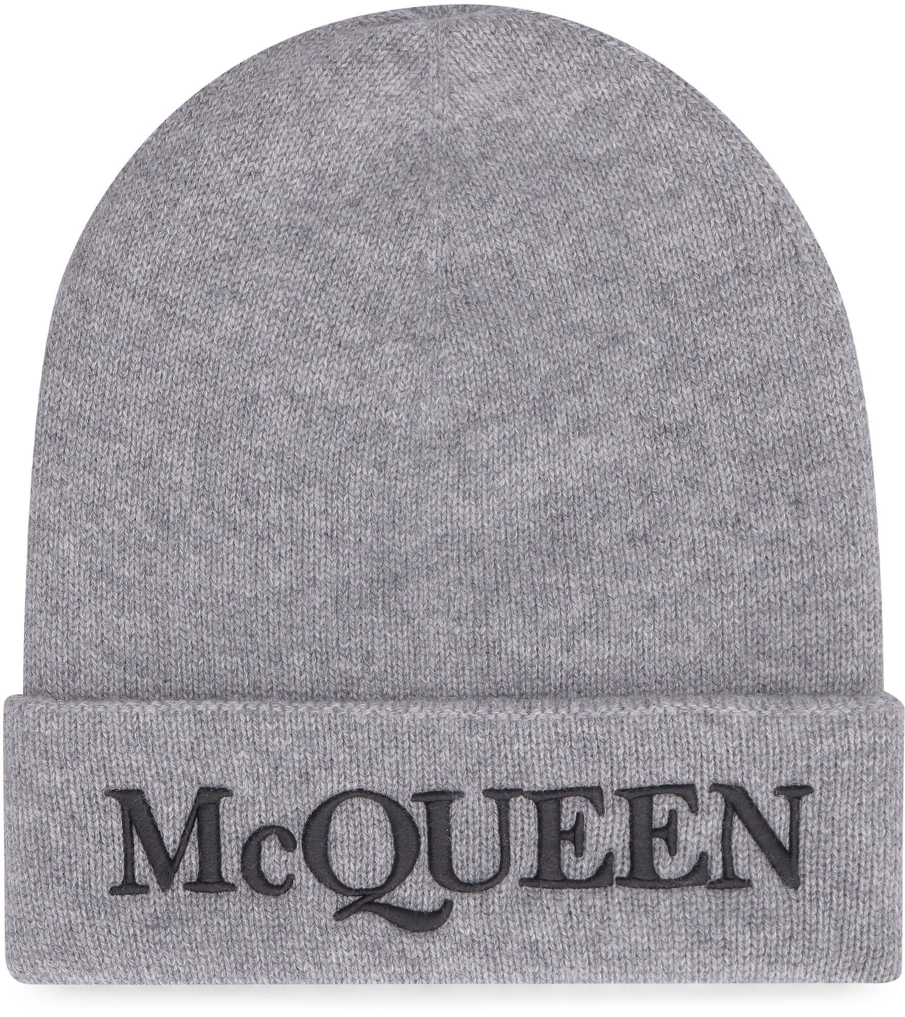 ALEXANDER MCQUEEN Cashmere Beanie Hat for Men - Banlieue91 -
