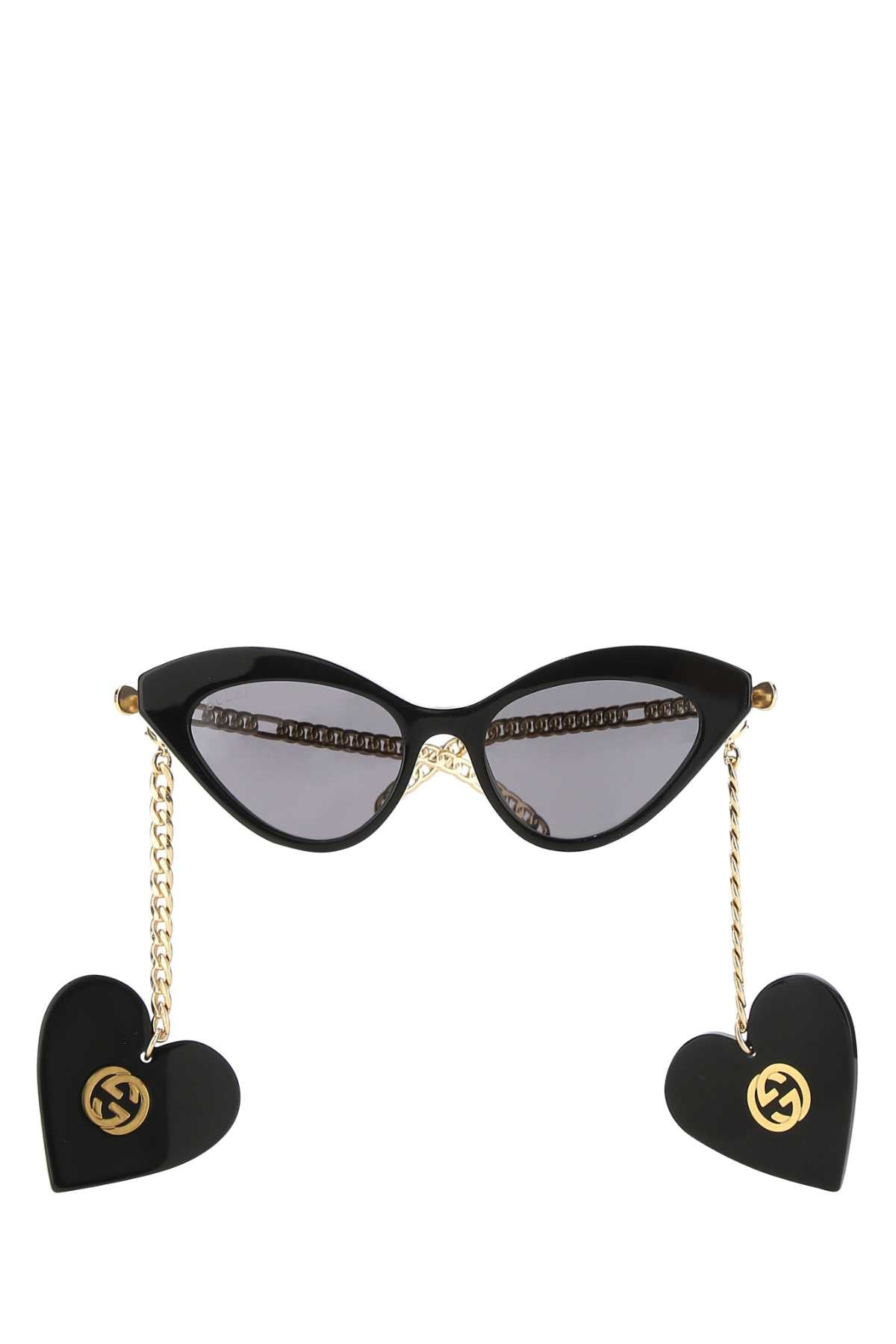 GUCCI Two-Tone Acetate and Metal Sunglasses - Banlieue91 -